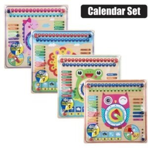 Growing Minds Wooden My First Calendar